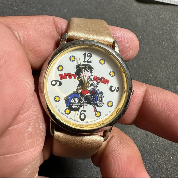 Vintage 1994 Ladies Betty Boop Quartz Watch King Features Syndicate Working - Picture 1 of 9